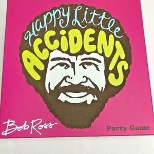 BOB ROSS "HAPPY LITTLE ACCIDENTS" Party Game NEW SEALED